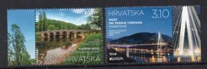 CROATIA - 2018 - EUROPA - BRIDGES -