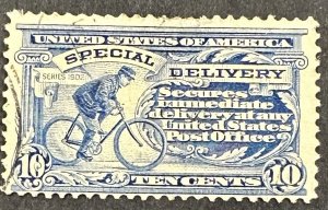 US #E6 Used F/VF P12 w/WM Special Delivery 1902 [B15.1.1]