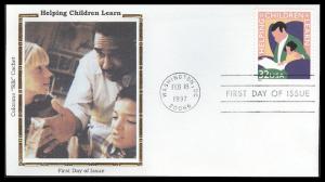#3125 Helping Children Learn Silk FDC