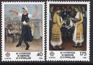 Cyprus 560-561 Europa MNH VF