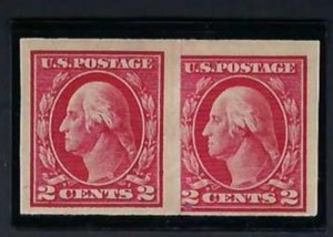 *409H - PASTE-UP PAIR, VERY FINE 