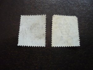 Stamps - British Honduras - Scott# 41-42 - Used Part Set of 2 Stamps