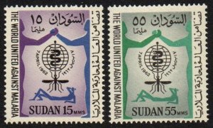 Sudan Sc #142-143 Mint Hinged