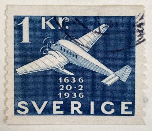 AlexStamps SWEDEN #262 SUPERB Used