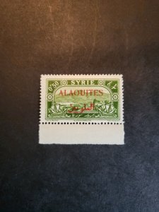 Stamps Alaouites Scott #27c never hinged