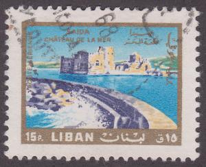 Lebanon C487 Castle of the Sea, Saida 1966