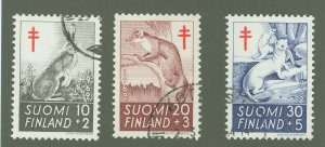 Finland #B163-B165  Single (Complete Set)