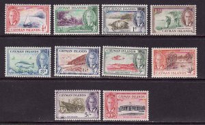 Cayman Is.-Sc#122-34,ex 126-7,132-unused NH KGVI set-1950-