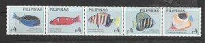FISH - PHILIPPINES #2411 (FORMAT 3) MNH
