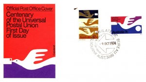Australia, Worldwide First Day Cover, U.P.U. Universal Postal Union