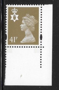 G.B. Northern Ireland NIMH63 41p Machin MNH