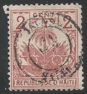 HAITI 39 VFU ARMS N974-3