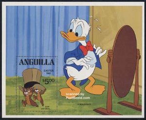 Anguilla 1981, Easter, Disney s/s, MNH