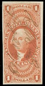 momen: US Stamps #R70a Revenue Manuscript Used VF+