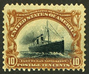 U.S. #299 MINT OG HR THIN