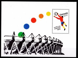 Grenada 1978 Sc#882 WORLD CUP SOCCER ARGENTINA'78 Souvenir Sheet MNH