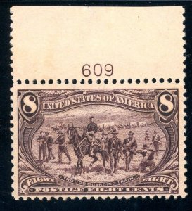 USAstamps VF-XF US 1898 Trans-Mississippi Plate # Scott 289 OG MNH SCV $425++