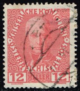 Austria #116a Franz I; Used