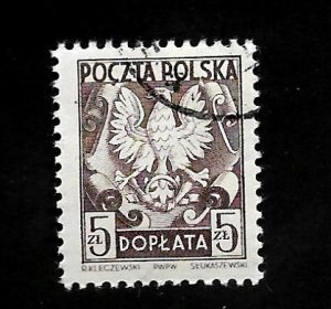 Poland 1951 - CTO - Scott #J134