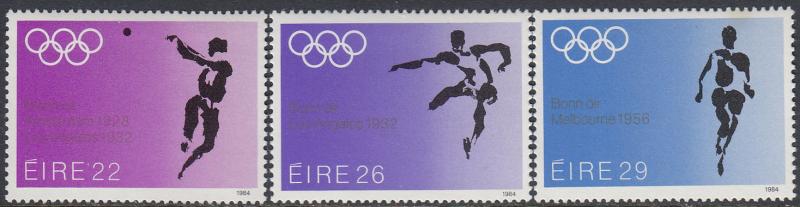 Ireland 595-7 MNH - 1984 Summer Olympics