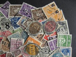 Denmark 135 different? 1930 and older stamps, better stuff lurks!