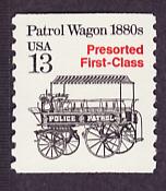 2258 Patrol  Wagon mint coil single