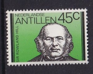 Netherlands Antilles #456  MNH 1980   Rowland Hill 45c green