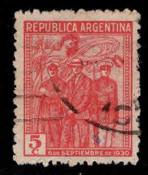 Argentina Scott 379 used stamp