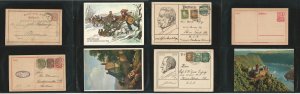 Germany Cover Lot AO, Postal Cards, Goethe, Hindenburg, Eibau, DKZ