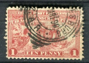 TRANSVAAL; 1895 early classic QV Penny Postage issue fine used value