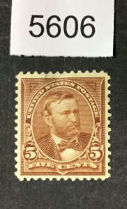 MOMEN: US STAMPS #255 MINT OG H NO WTAER MARK  $120 LOT #5606