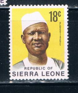 Sierra Leone 429 18c Unused Pres Siaka Stevens (S0191)+