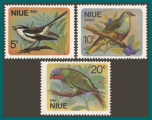 Niue 1971 Birds MNH  #139-141,SG158-SG160