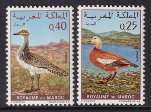 Morocco 233-234 Birds MNH VF