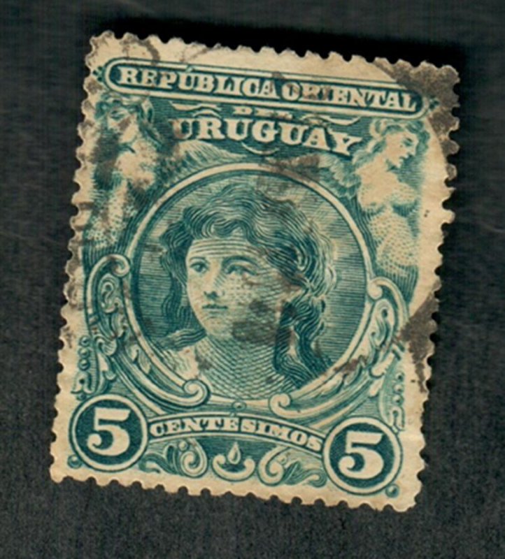 Uruguay #154 used Single