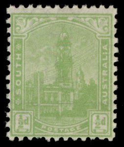 AUSTRALIA - South Australia EDVII SG293a, ½d yellow-green, M MINT.