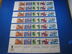 UNITED STATES 1989 - SCOTT #2496-2500    MNH