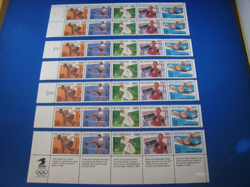 UNITED STATES 1989 - SCOTT #2496-2500    MNH