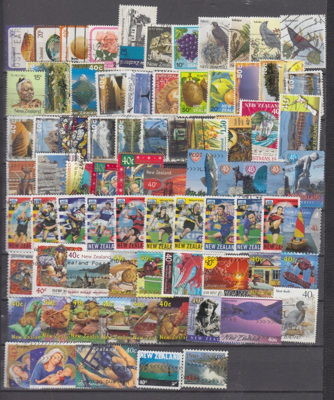 J46014, JL Stamps nice used new zeland all different lot