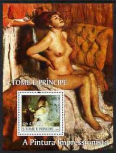 St Thomas & Prince Islands 2004 Impressionist Nude Pa...