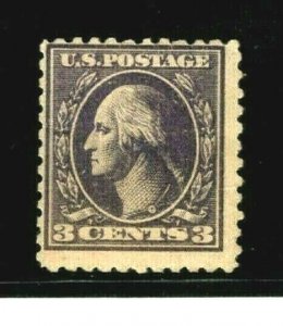 US #530 ~ Mint-NH OG 1920  3c Type IV Perf 11 Offset Press Printing...[SS].
