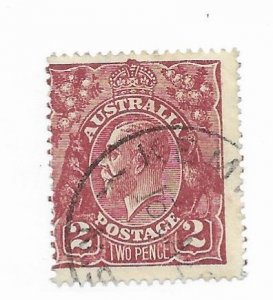 Australia #70a Used - CAT VALUE $29.00