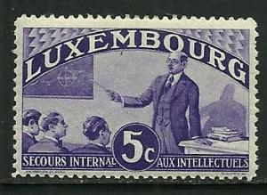 Luxembourg # B65A, Mint Hinge