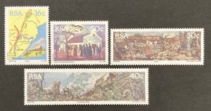 South Africa 1988 #758-61, The Great Trek, MNH.