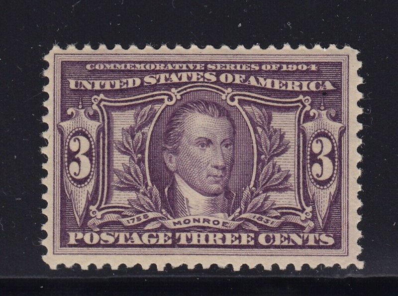 325 VF OG mint never hinged with nice color cv $ 180 ! see pic !