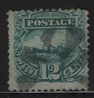 US 117  USED  SS ADRIATIC      ISSUE 1869