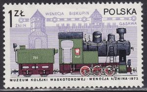 Poland 2252 Narrow-Gauge Engine 1.00zł 1978