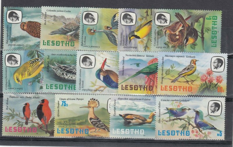 Lesotho 1981 Birds Set To 5m MNH  J9043