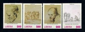 [76481] Liberia 2006 Painting Rembrandt Christ  MNH