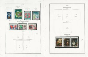 Chad, Africa Stamp Collection on 32 Steiner Pages, 1971-1975, JFZ